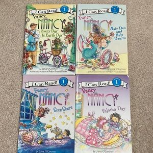 FOUR Fancy Nancy books